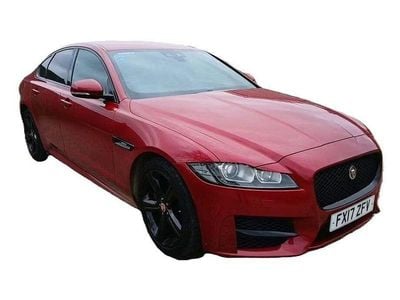 Used Jaguar XF R-Sport 180 HP (132 kW) 2017 Red Sedan
