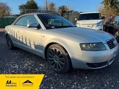 Silver Used 2003 Audi A4 Cabriolet Sport Cabriolet | £2,695