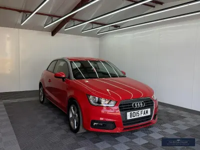 Used Audi A1 Sport 125 HP (91 kW) 2015 Red Hatchback