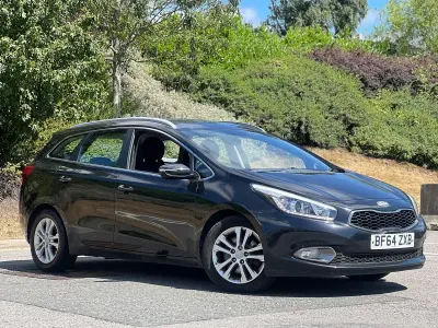 Used Kia Ceed Sportswagon 126 HP (92 kW) 2014 Black Estate