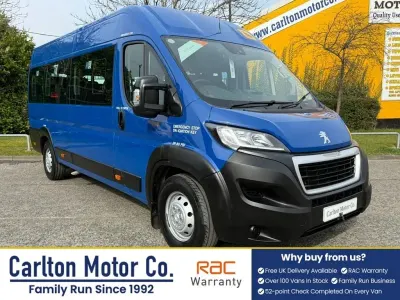 Begagnad Peugeot Boxer 130 HK (95 kW) 2018 Blå Van