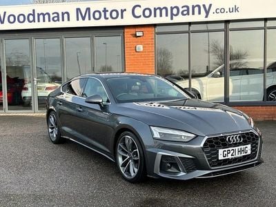 Grey Used 2021 Audi A5 Sportback S-Line Hatchback | £23,995 (Fair price)