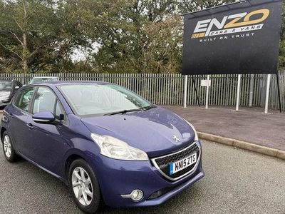 Used Peugeot 208 Active 2015 Blue Hatchback