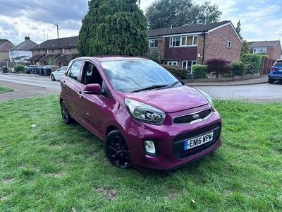 Used Kia Picanto 84 HP (61 kW) 2016 Pink Hatchback