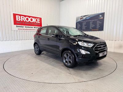 Used Ford Ecosport Zetec 100 HP (73 kW) 2019 Black SUV