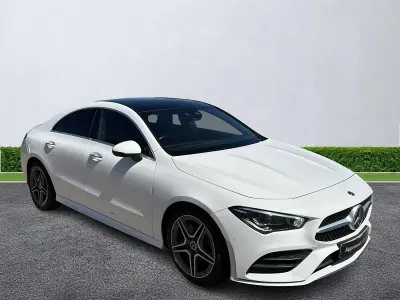 Used Mercedes CLA250 AMG Line Premium Plus 2019 White Coupe