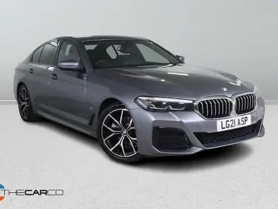 Used BMW 520 M Sport 190 HP (139 kW) 2021 Blue Sedan