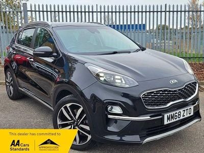 Used Kia Sportage 174 HP (127 kW) 2019 Black SUV