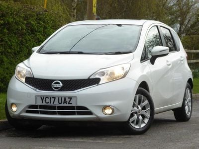 Used Nissan Note Acenta Premium 90 HP (66 kW) 2017 White Hatchback