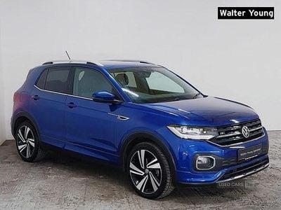 Blue Used 2021 VW T-Cross R-line SUV | £17,495 (Good price)