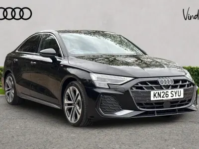 Used Audi A3 S-Line 113 HP (83 kW) 2026 Black Sedan