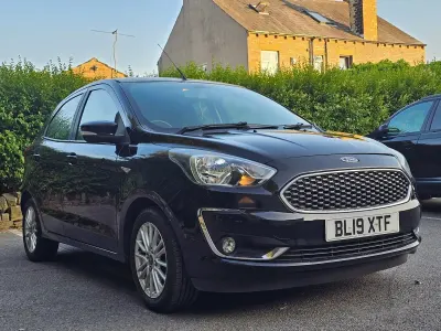 Used Ford Ka Plus Zetec 85 HP (62 kW) 2019 Black Hatchback
