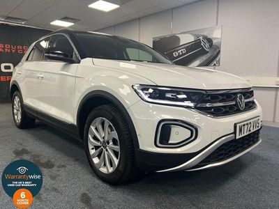 White Used 2022 VW T-Roc Style SUV | £18,750 (Fair price)