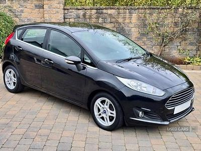 Used Ford Fiesta Zetec 82 HP (60 kW) 2014 Black Hatchback