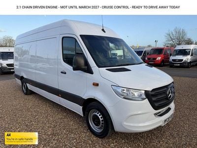 Begagnad Mercedes Sprinter 114 HK (83 kW) 2020 Vit Van
