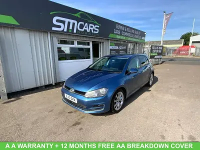 Used VW Golf VII GT 150 HP (110 kW) 2013 Blue Hatchback