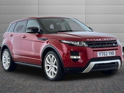 Used Land Rover Range Rover evoque Dynamic 240 HP (176 kW) 2012 Firenze red SUV