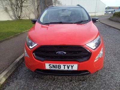 Usado Ford Ecosport ST-Line 2018 Vermelho SUV