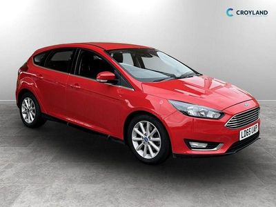Used Ford Focus Titanium 150 HP (110 kW) 2016 Red Hatchback