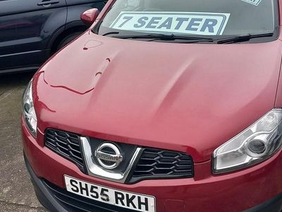 Used Nissan Qashqai +2 N-TEC 110 HP (80 kW) 2012 Red SUV