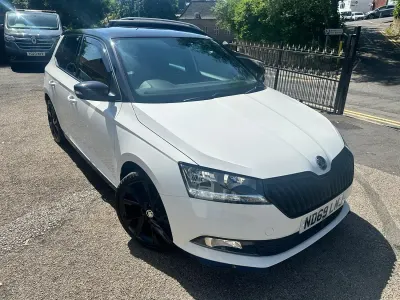 Used Skoda Fabia Monte Carlo 2020 White Hatchback