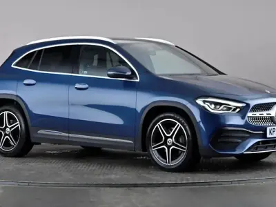 Used Mercedes GLA200 AMG line 163 HP (119 kW) 2022 Blue SUV