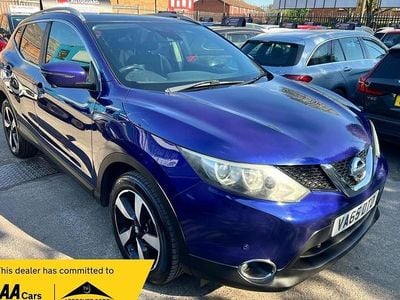Begagnad Nissan Qashqai N-TEC 110 HK (80 kW) 2016 Blå SUV