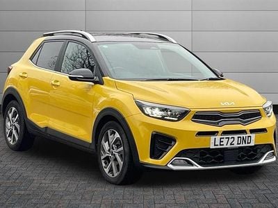 Zest yellow with black roof Used 2023 Kia Stonic GT-Line S SUV | £16,195 (Fair price)