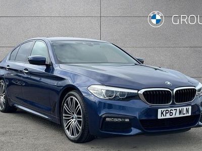 Used BMW 520 M Sport 190 HP (139 kW) 2017 Blue Sedan