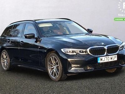 Black Used 2020 BMW 320 Sport Line Estate | £20,799 (Fair price)