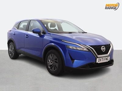 Blue Used 2021 Nissan Qashqai Acenta Premium SUV | £14,595 (Good price)