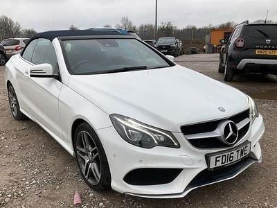 Used Mercedes E200 AMG Line Premium 2016 White Cabriolet