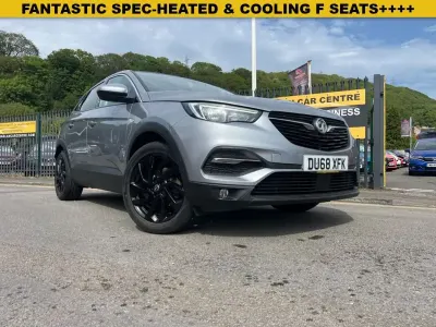 Used Vauxhall Grandland X Elite 130 HP (95 kW) 2018 Grey SUV