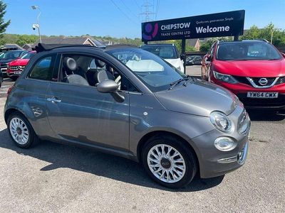 Grey Used 2015 Fiat 500C Lounge Cabriolet | £5,999 (Fair price)