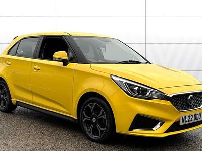 Yellow Used 2022 MG MG3 Exclusive Hatchback | £9,373 (Fair price)