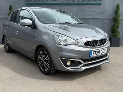 Used Mitsubishi Mirage 80 HP (58 kW) 2018 Grey Hatchback