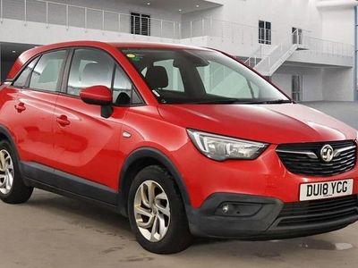 Used Vauxhall Crossland X 81 HP (59 kW) 2018 Red SUV