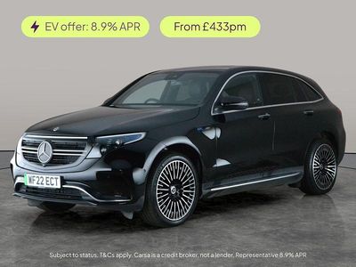 Used Mercedes EQC400 AMG Line Premium 300 kW (408 HP) 2022 Black SUV