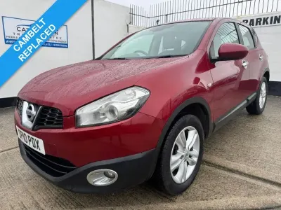 Used Nissan Qashqai Acenta 106 HP (77 kW) 2010 Red SUV