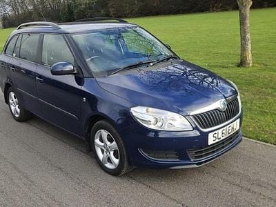 Blue Used 2011 Skoda Fabia SE Estate | £1,595 (Good price)
