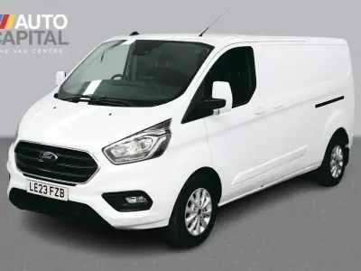 Used Ford Transit Custom Limited 130 HP (95 kW) 2023 White Van