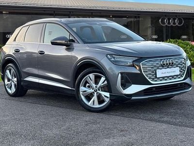 Grey Used 2025 Audi Q4 e-tron S-Line SUV | £30,490 (Good price)