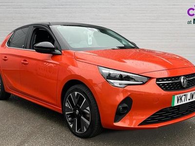 Used Vauxhall Corsa-e Elite 100 kW (136 HP) 2021 Orange Hatchback