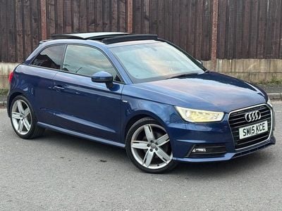 Used Audi A1 S-Line 2015 Blue Hatchback