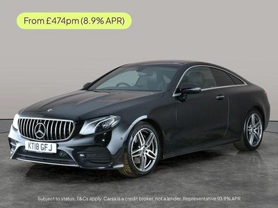 Used Mercedes E220 AMG Line Premium 2018 Black Coupe
