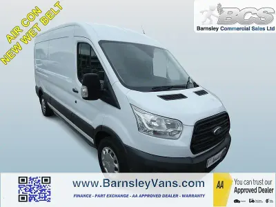 Used Ford Transit 130 HP (95 kW) 2018 White Van