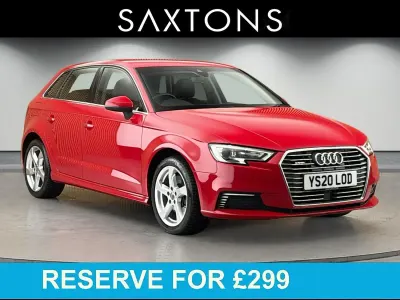 Used Audi A3 Sportback e-tron Advanced 2020 Tango red metallic/tango red metallic Hatchback