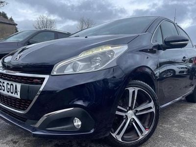Used Peugeot 208 GT-line 110 HP (80 kW) 2015 Blue Hatchback