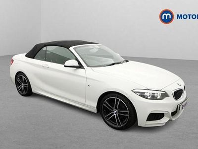White Used 2020 BMW 218 M Sport Cabriolet | £16,049 (Fair price)