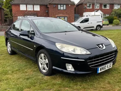 Używany Peugeot 407 Sport 2010 Niebieski Sedan/Limuzyna